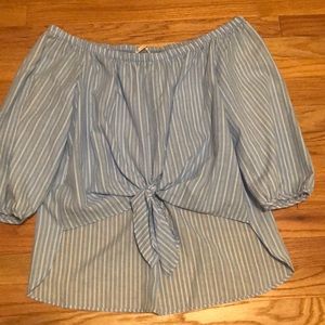 Off the shoulder top